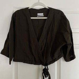 Urban Outfitters Cross Over Crop